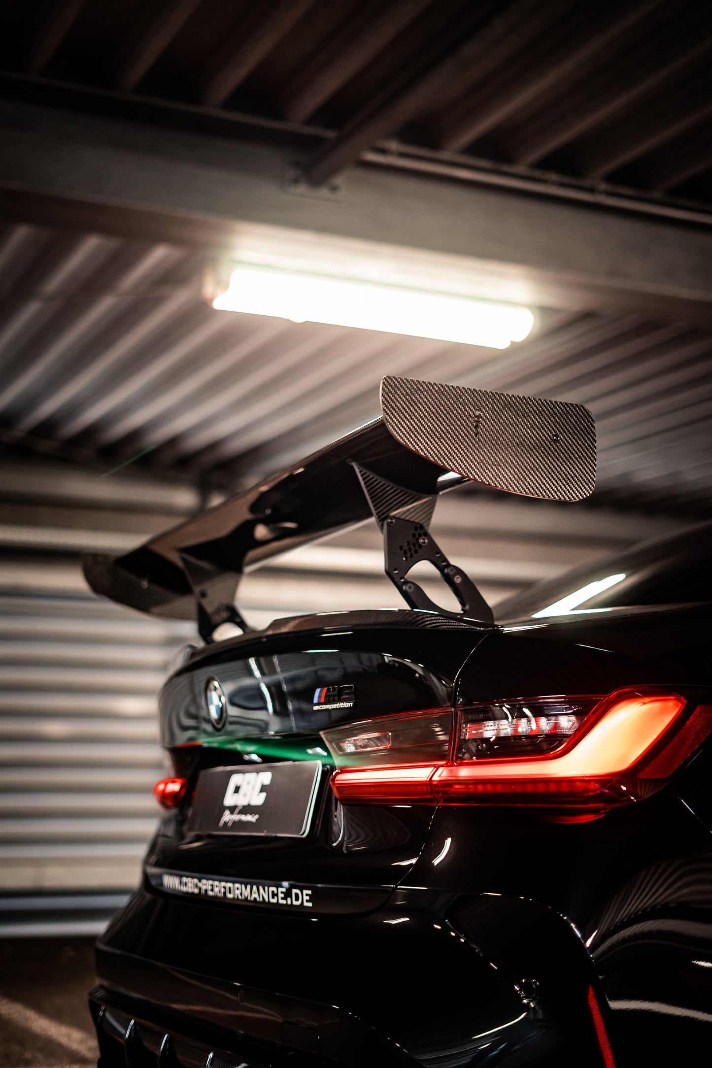 Voll-Carbon Heckflügel GT Flex mit Teilegutachten (verstellbar) BMW M2 M3 M4 M5 M6 M8