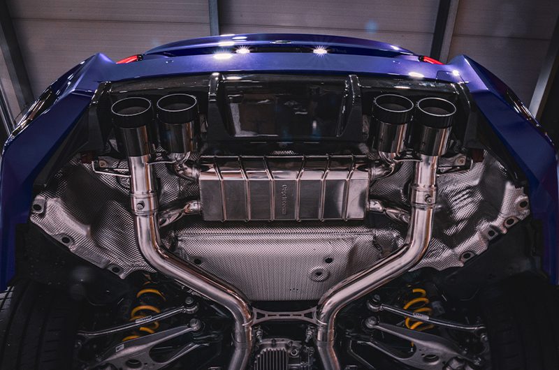 Capristo Klappenabgasanlage BMW M2 G87 – ECE-zugelassen