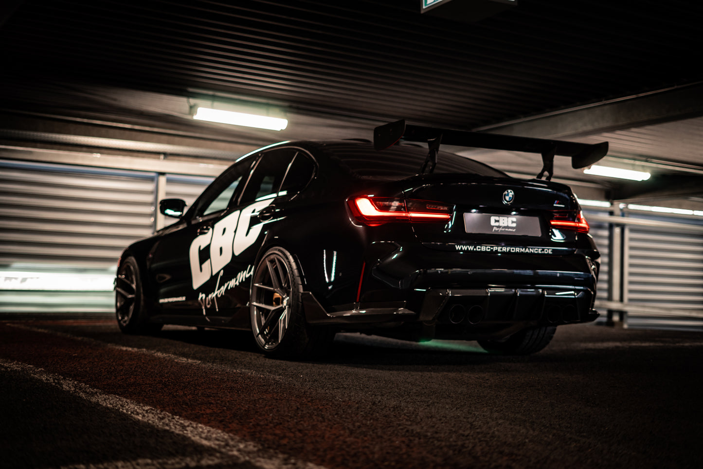 Voll-Carbon Heckflügel GT Flex mit Teilegutachten (verstellbar) BMW M2 M3 M4