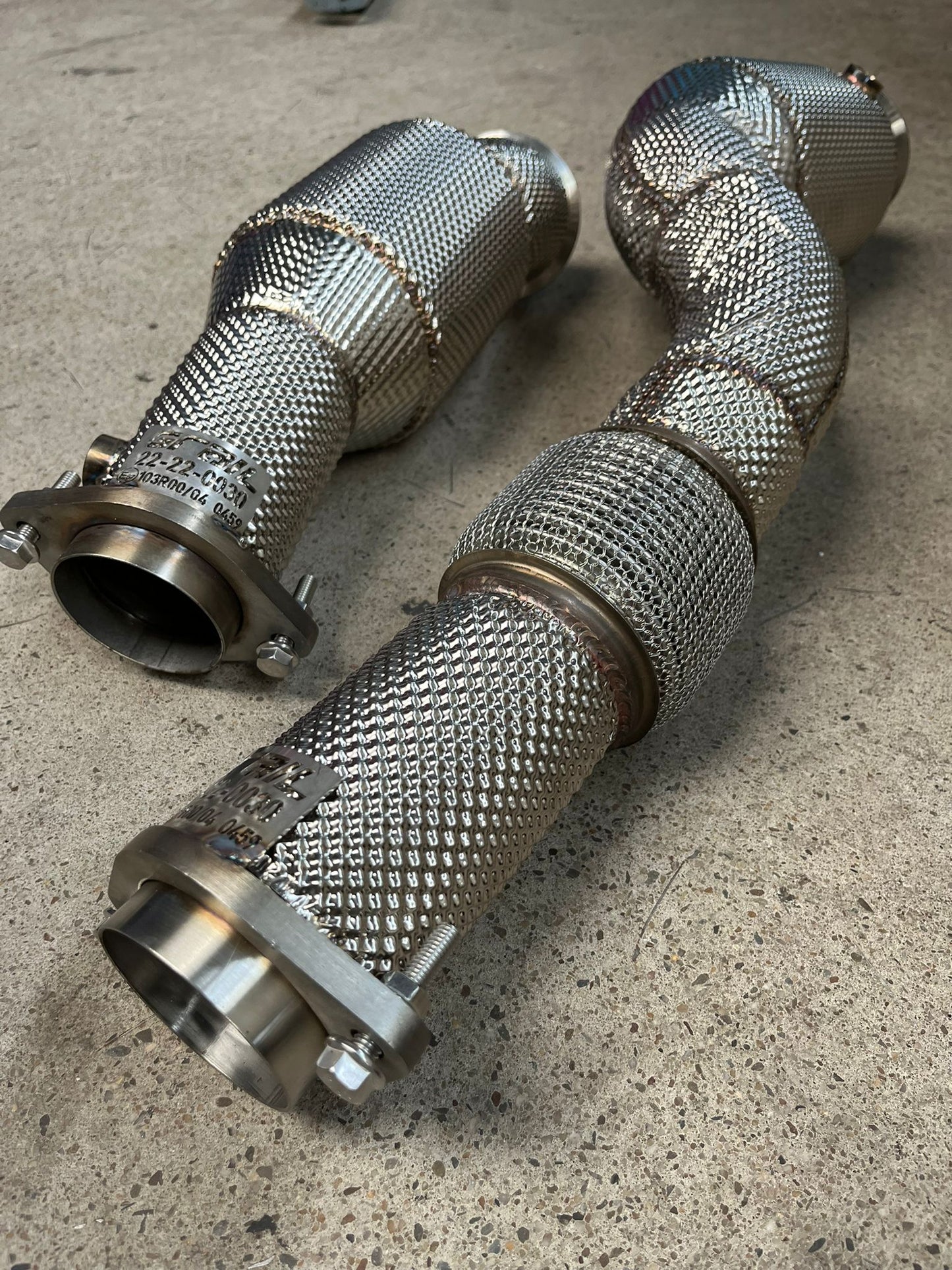 Grail ECE Downpipe-Set BMW M2 M3 M4 G8X OPF