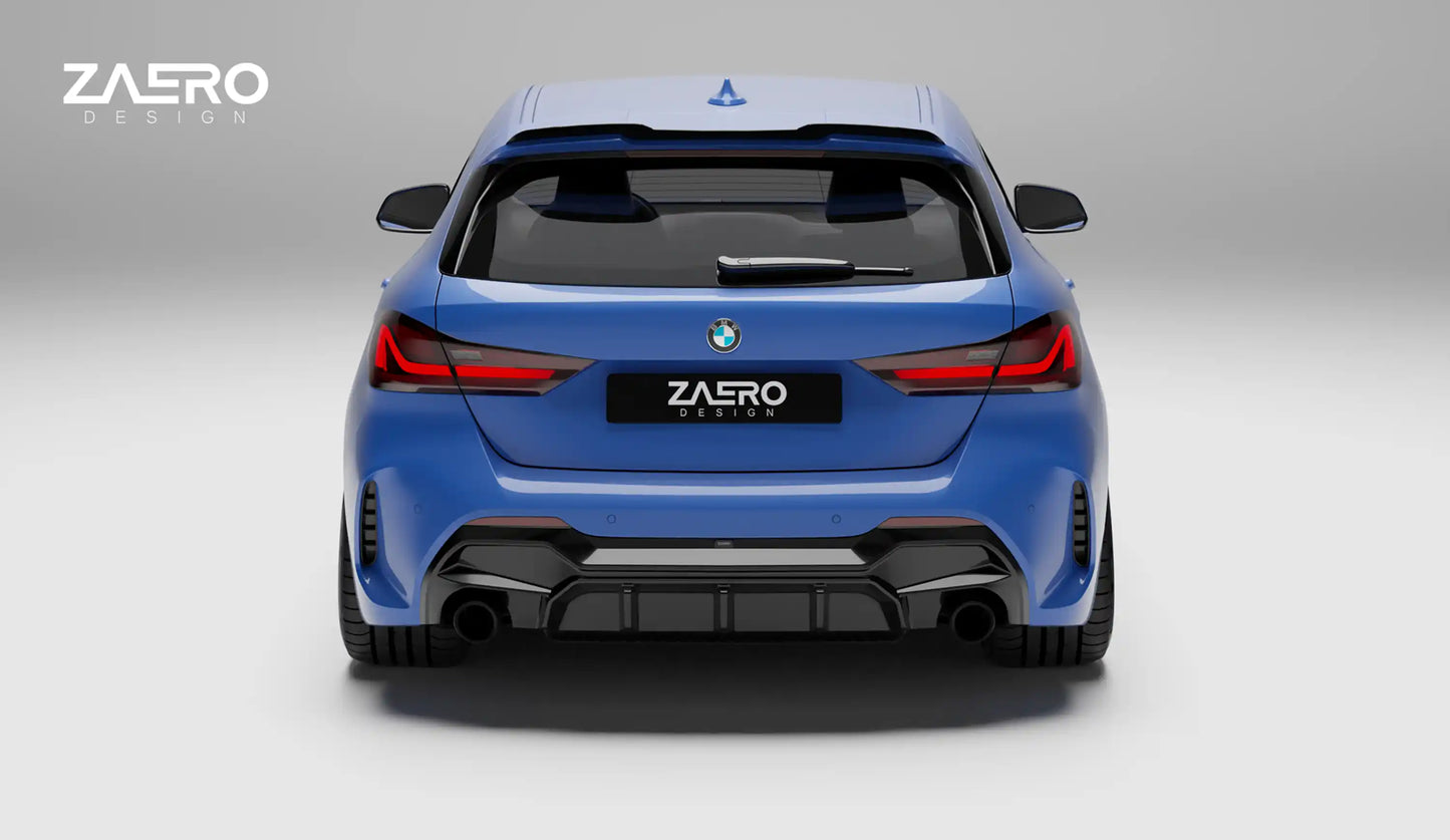 Zaero Design EVO-1 Diffusor für BMW 1er F40 - 118d | 120i/120d | 125 | 128ti | M135i