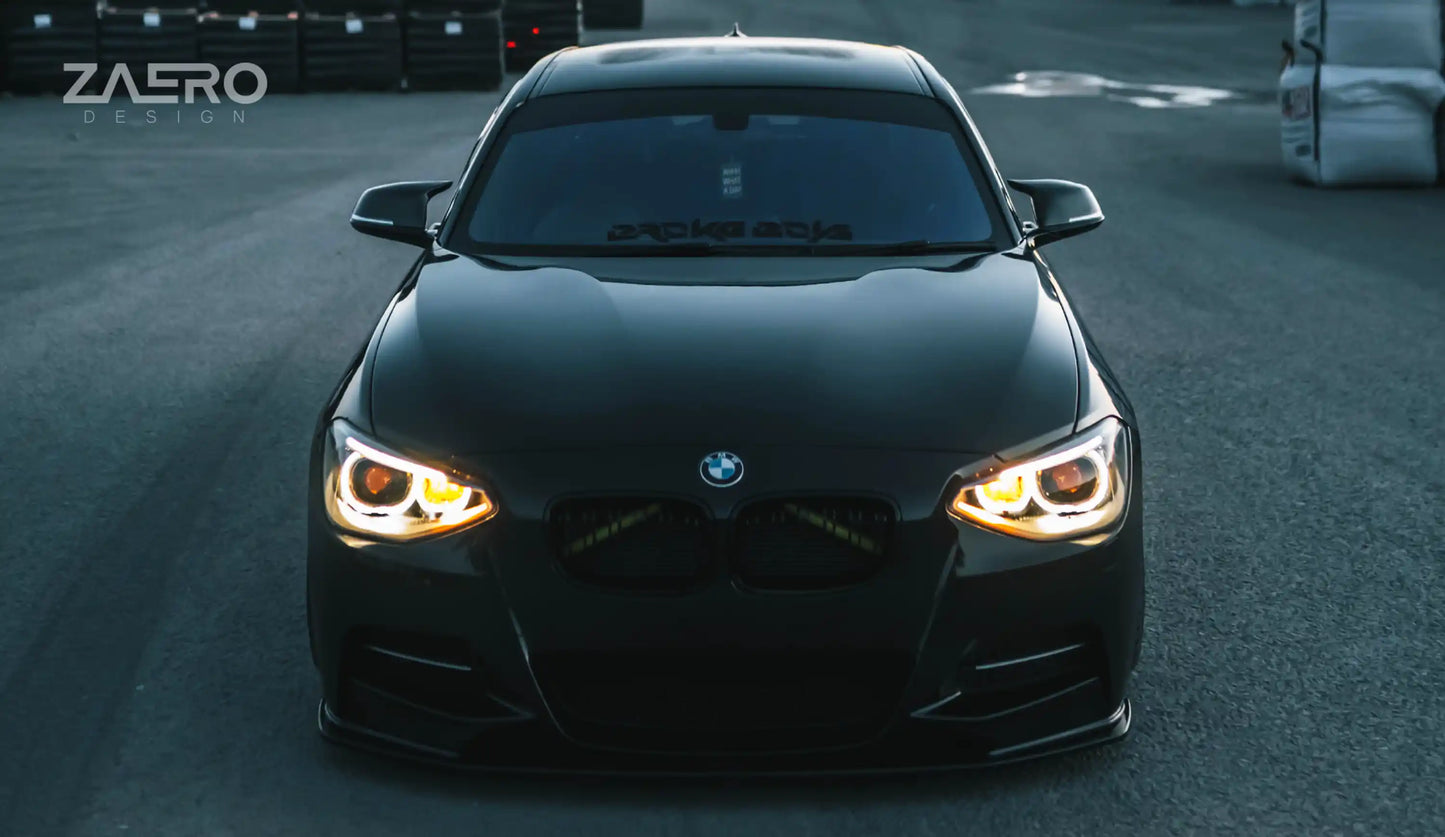 Zaero Design EVO-1 Frontlippe für BMW 1er F20 | F21 - 116 - 118 - 120 - 125 - M135i (M‑Paket, PRE‑LCI)