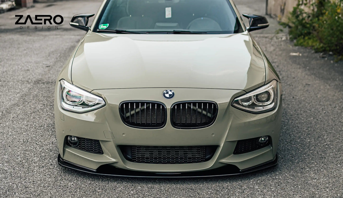 Zaero Design EVO-1 Frontlippe für BMW 1er F20 | F21 - 116 - 118 - 120 - 125 - M135i (M‑Paket, PRE‑LCI)