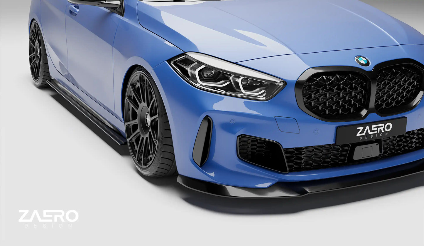 Zaero Design EVO-1 Seitenschweller-Erweiterungen für BMW 1er F40 – 120 | 125 | 128ti | M135