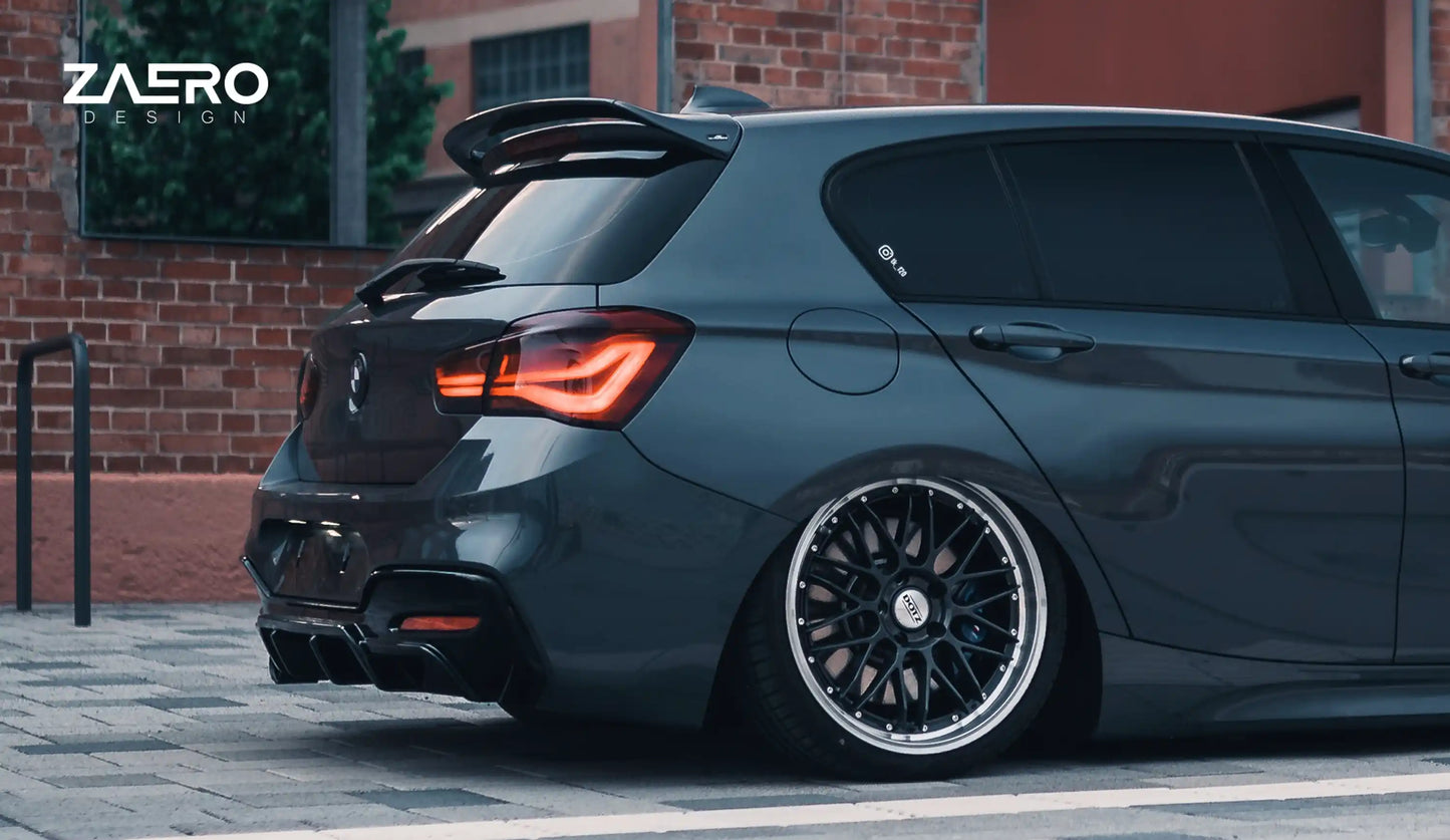 Zaero Design EVO-1 Diffusor für BMW 1er F20 | F21 - 116 / 118 / 120 / 125 (M‑Paket | LCI)