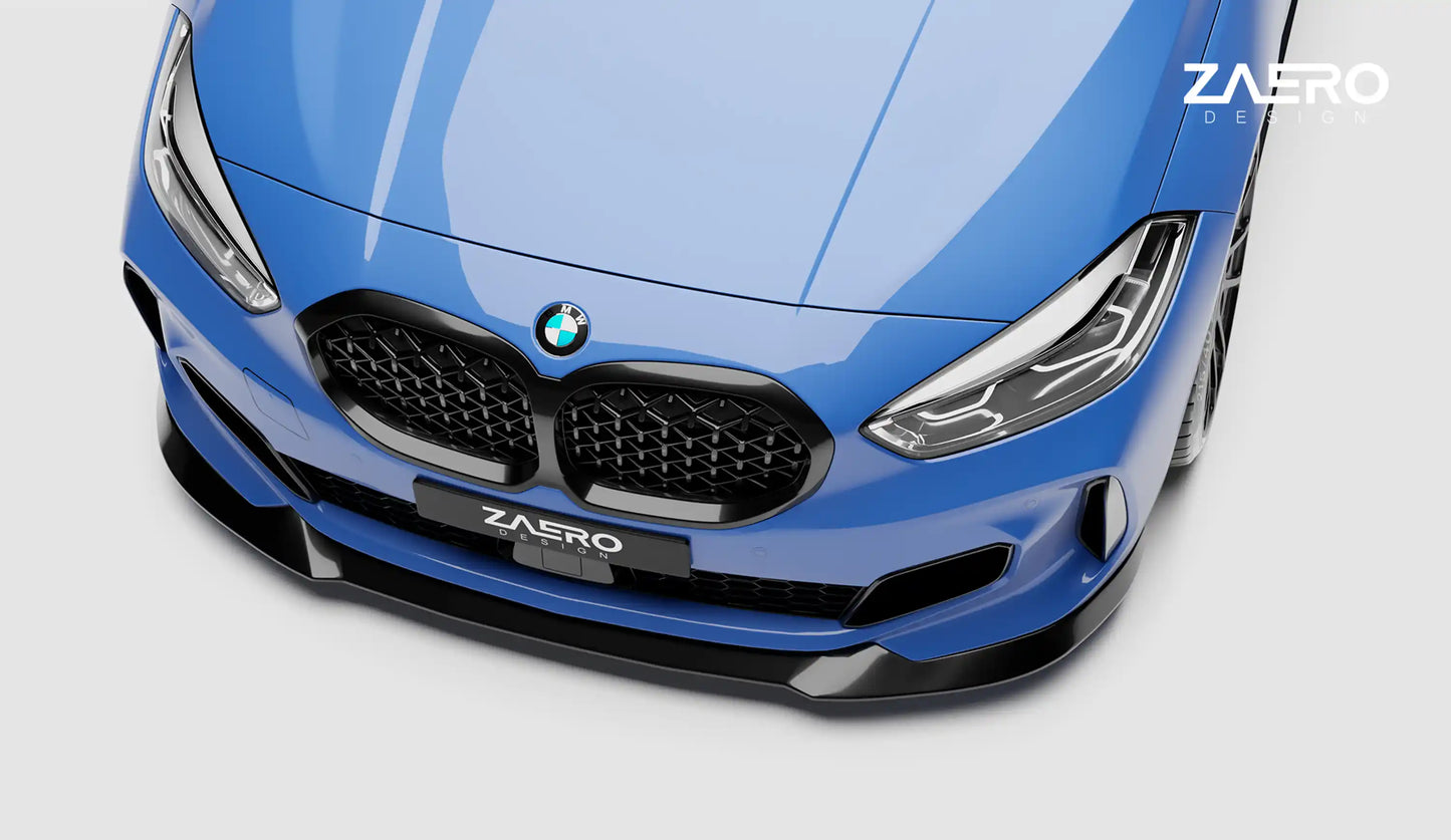 Zaero Design EVO-1 Frontsplitter für BMW 1er F40 – 116 | 118 | 120 | 128ti | M135i