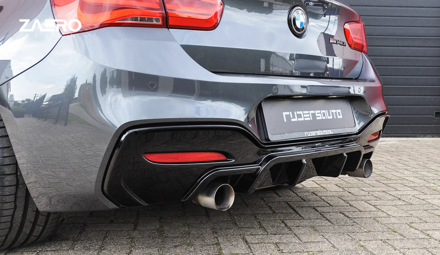 Zaero Design EVO-1 Diffusor für BMW 1er F20/F21 - M135 & M140 (M‑Paket | LCI)