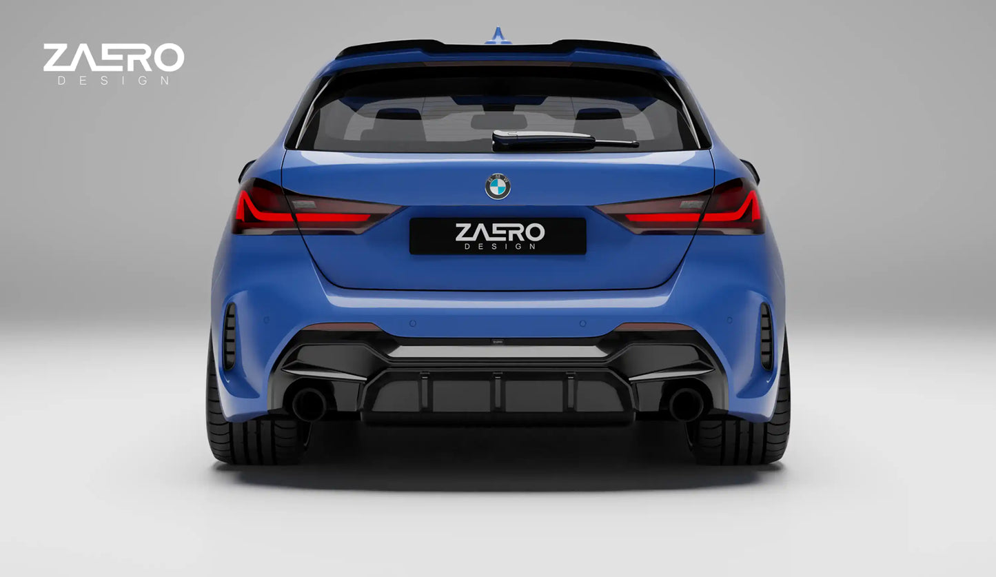 Zaero Design EVO-1 Diffusor für BMW 1er F40 - 118d | 120i/120d | 125 | 128ti | M135i