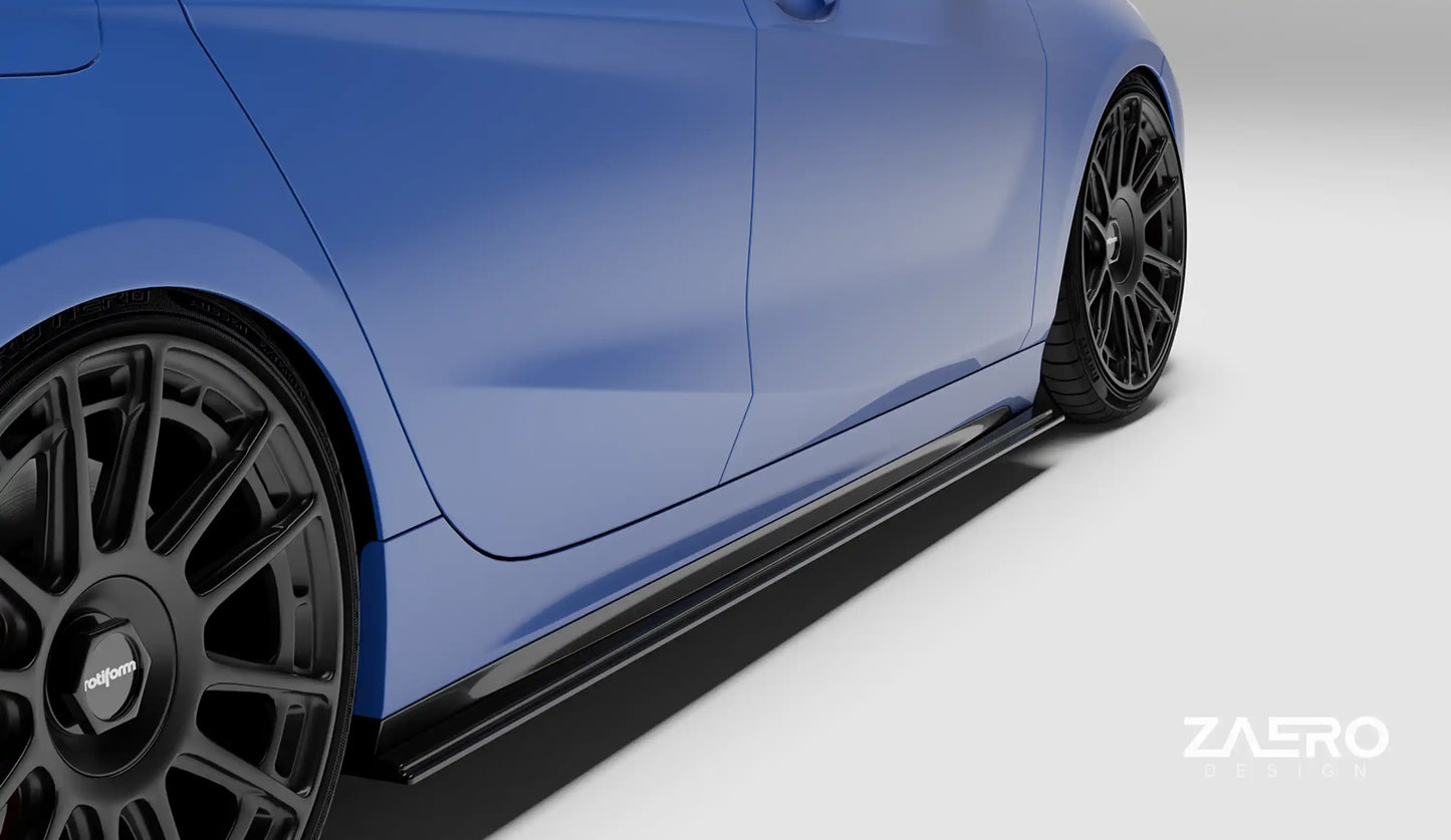 Zaero Design EVO-1 Seitenschweller-Erweiterungen für BMW 1er F40 – 120 | 125 | 128ti | M135