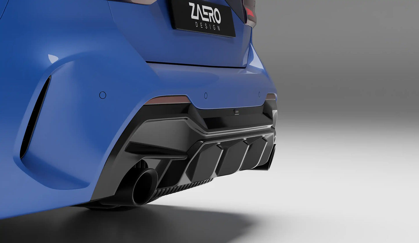Zaero Design EVO-1 Diffusor für BMW 1er F40 - 118d | 120i/120d | 125 | 128ti | M135i