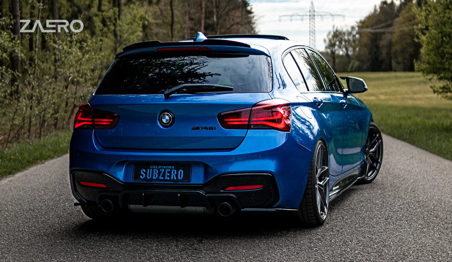 Zaero Design EVO-1 Diffusor-Splitter für BMW 1er F20/F21 - M135 & M140 (LCI Facelift)