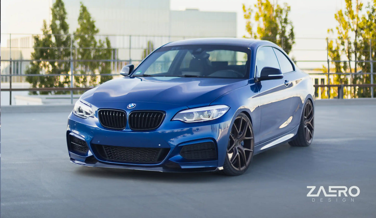 Zaero Design EVO-1 Seitenschweller-Erweiterungen für BMW 2er F22 Coupé (218i - M235 / M240)