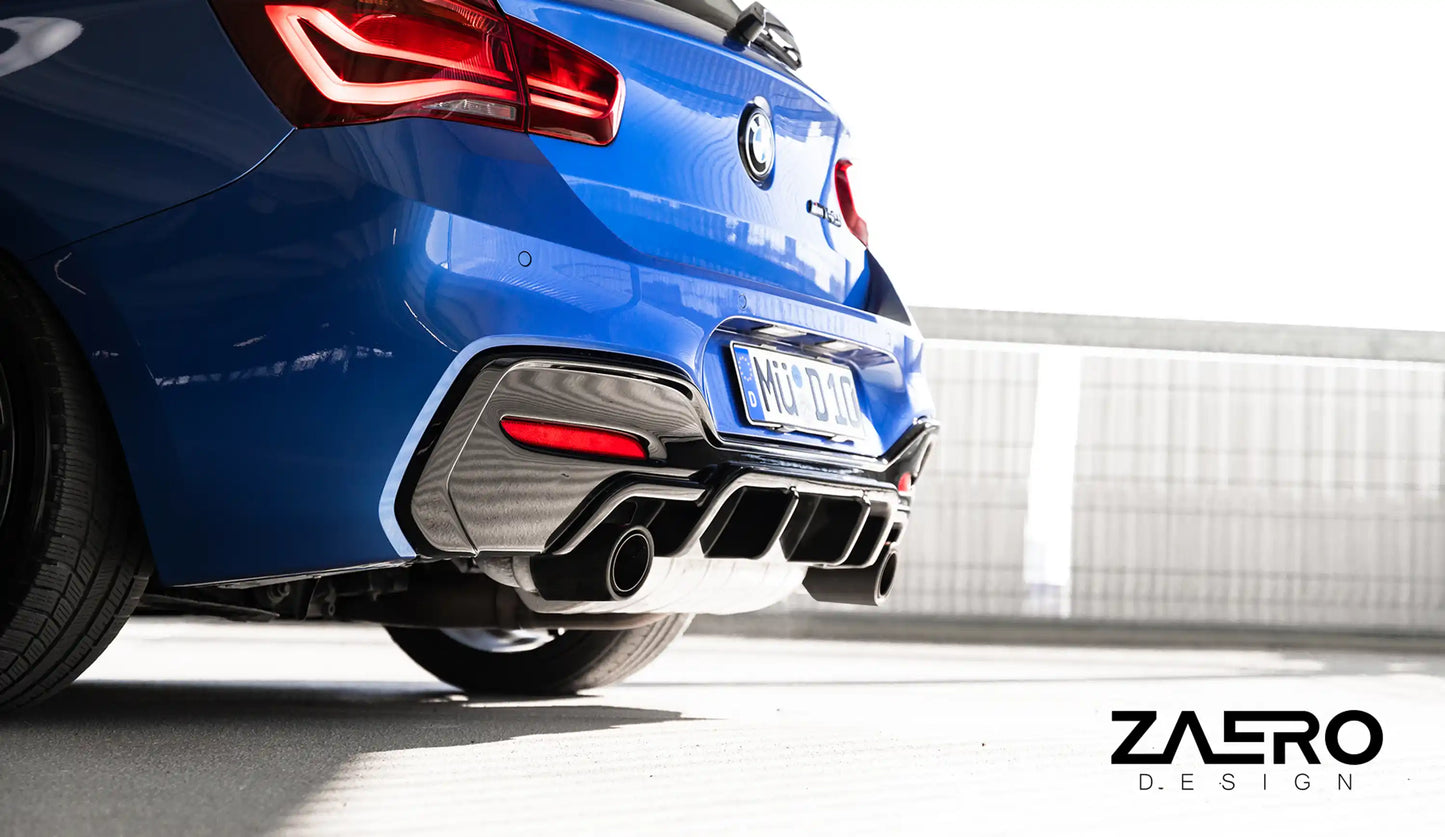 Zaero Design EVO-1 Diffusor für BMW 1er F20/F21 - M135 & M140 (M‑Paket | LCI)