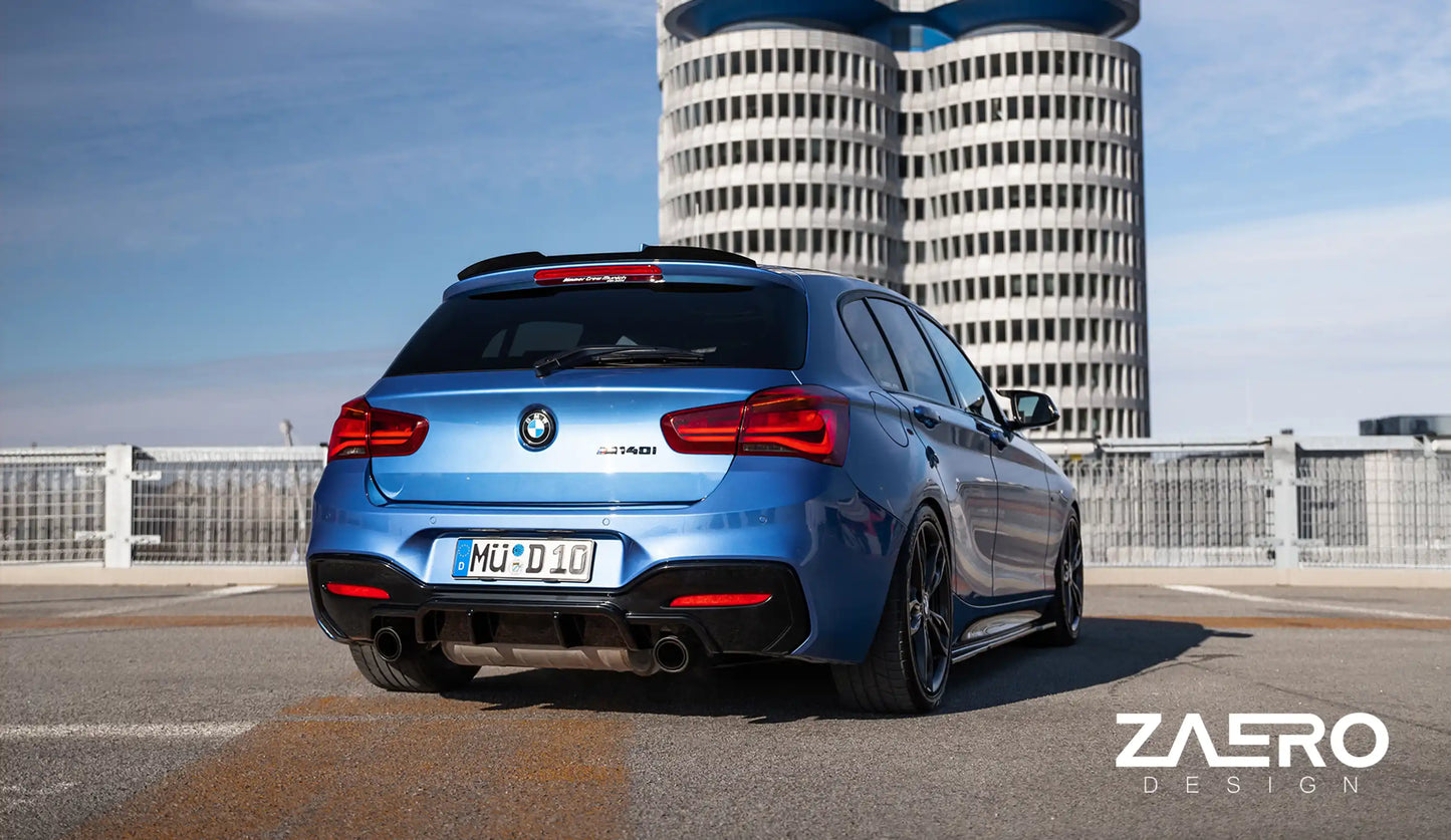 Zaero Design EVO-1 Seitenschweller-Erweiterungen für BMW 1er F20 | F21 (M‑Paket)