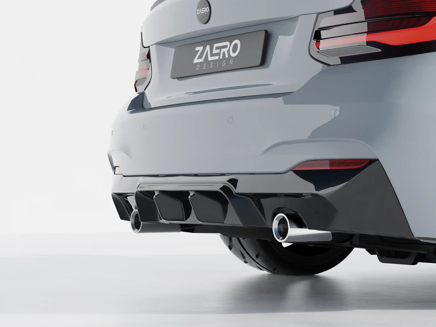 Zaero Design EVO-1 Diffusor für BMW 2er F22/F23 – M235i & M240i
