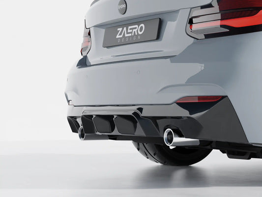 Zaero Design EVO-1 Diffusor für BMW 2er F22/F23 – M235i & M240i