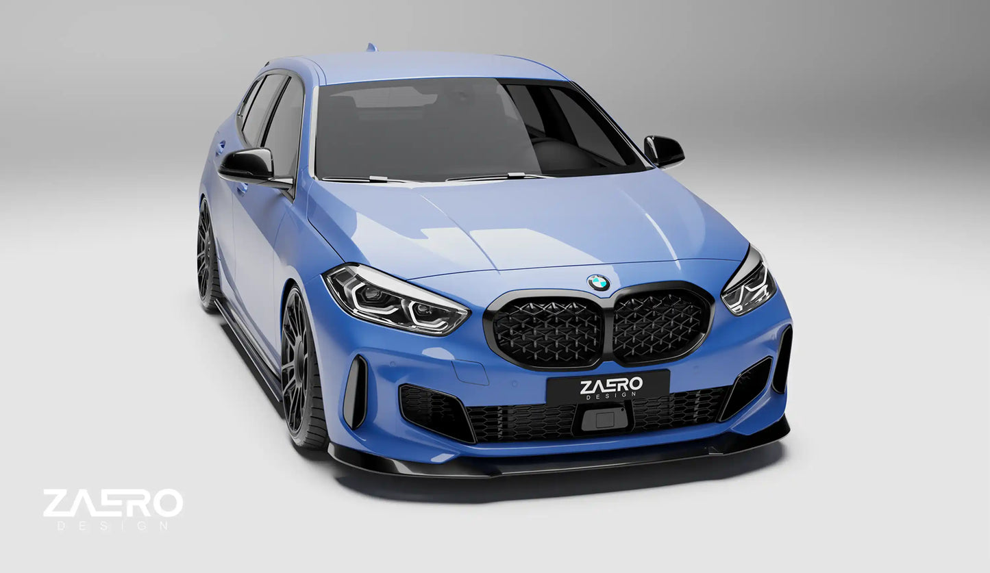 Zaero Design EVO-1 Seitenschweller-Erweiterungen für BMW 1er F40 – 120 | 125 | 128ti | M135