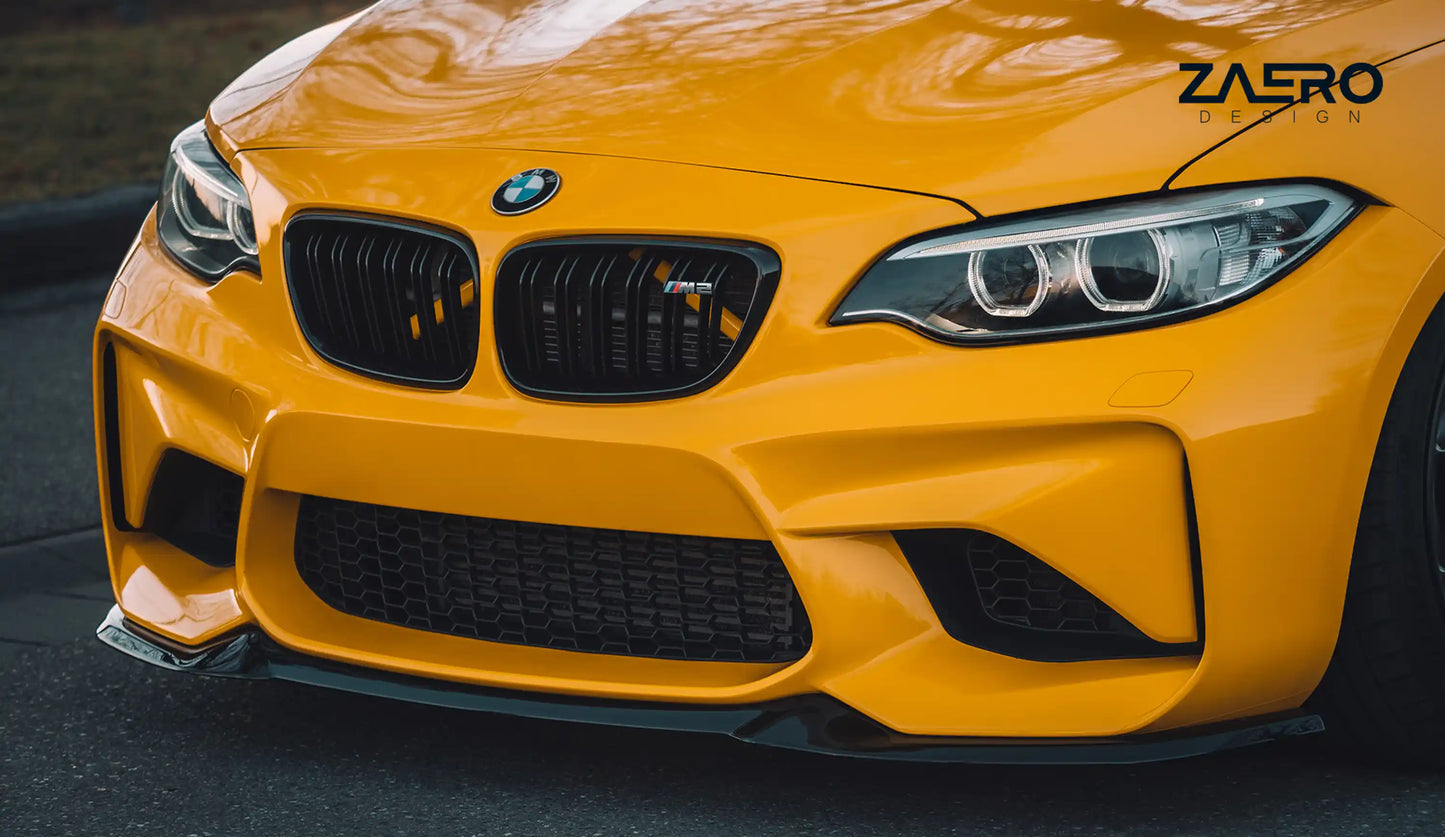 Zaero Design EVO-S Frontsplitter für BMW M2 F87 (OG-Modelle)