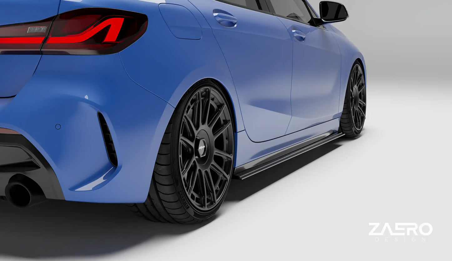 Zaero Design EVO-1 Seitenschweller-Erweiterungen für BMW 1er F40 – 120 | 125 | 128ti | M135
