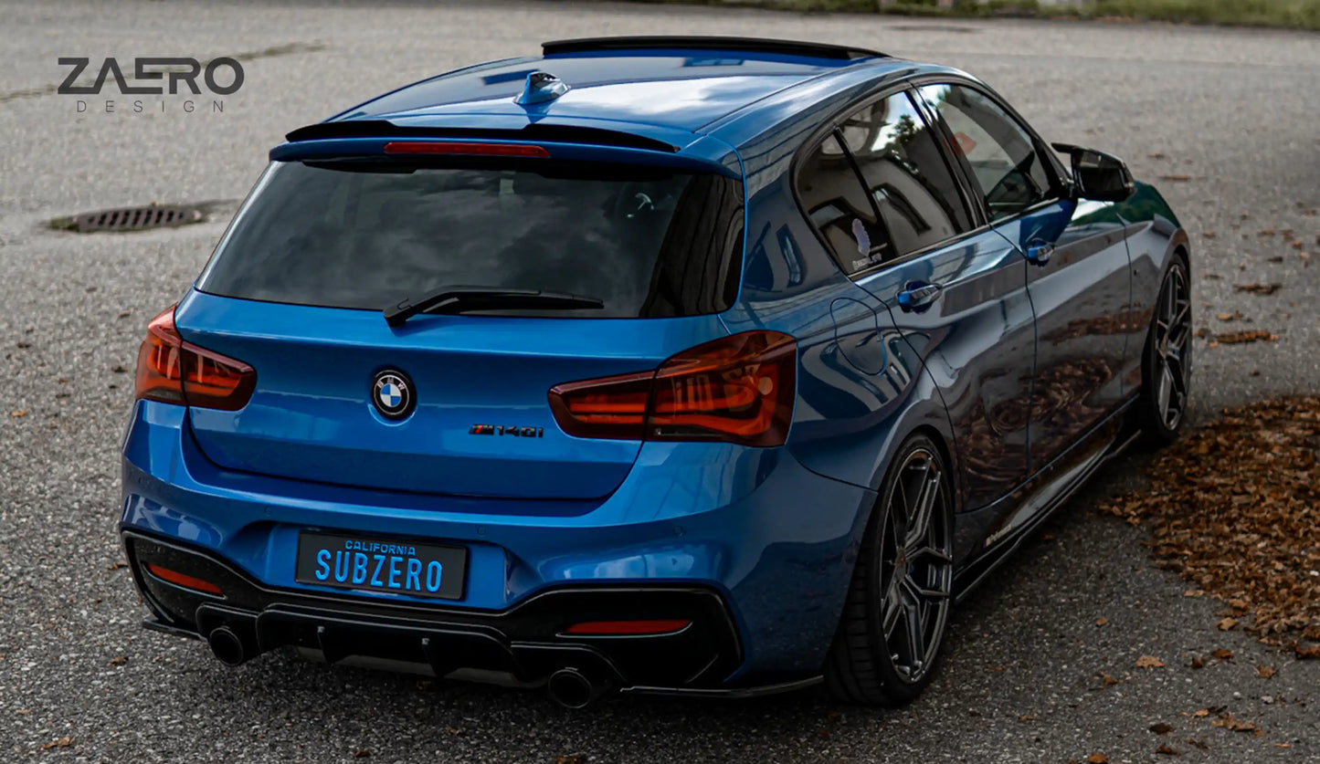 Zaero Design EVO-1 Diffusor-Splitter für BMW 1er F20/F21 - M135 & M140 (LCI Facelift)