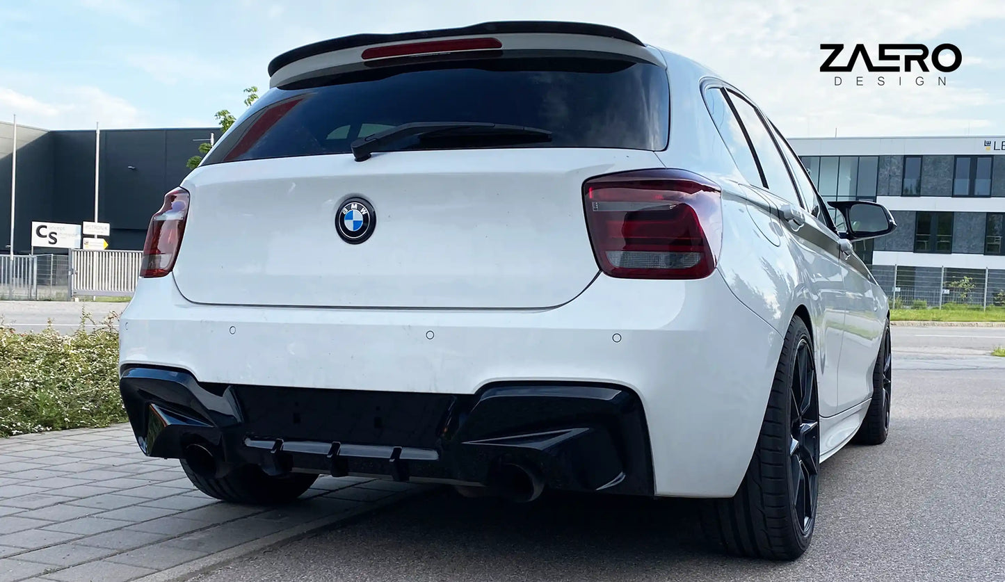 Zaero Design EVO-1 Diffusor für BMW 1er F20 | F21 - M135 (M‑Paket, Pre‑LCI)