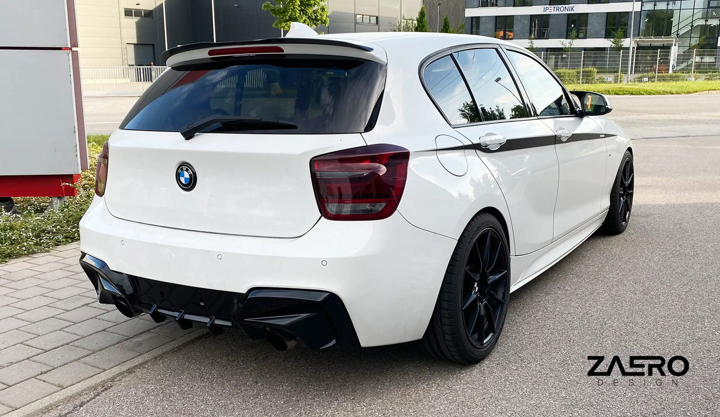 Zaero Design EVO-1 Diffusor für BMW 1er F20 | F21 - M135 (M‑Paket, Pre‑LCI)