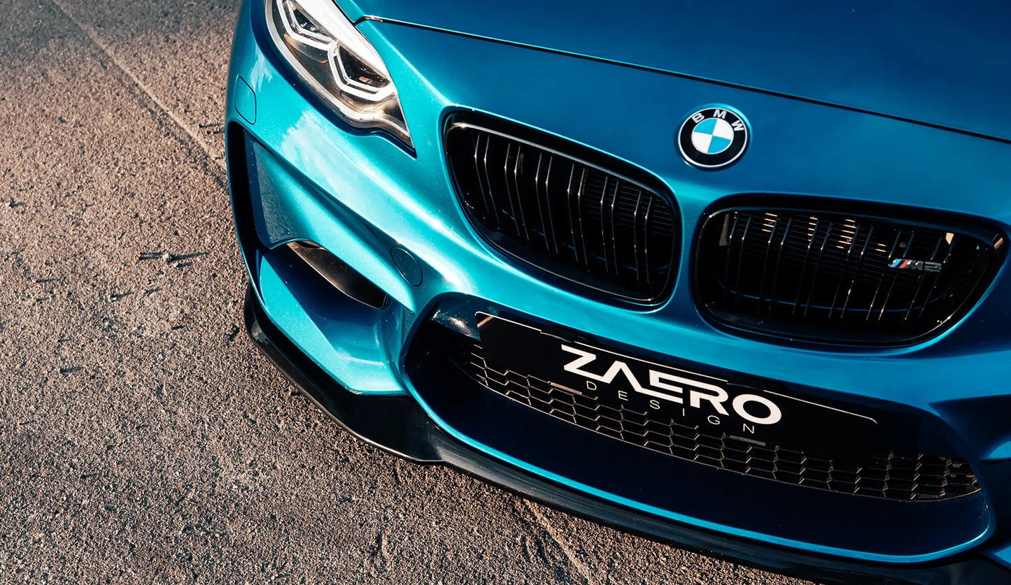 Zaero Design EVO-S Frontsplitter für BMW M2 F87 (OG-Modelle)