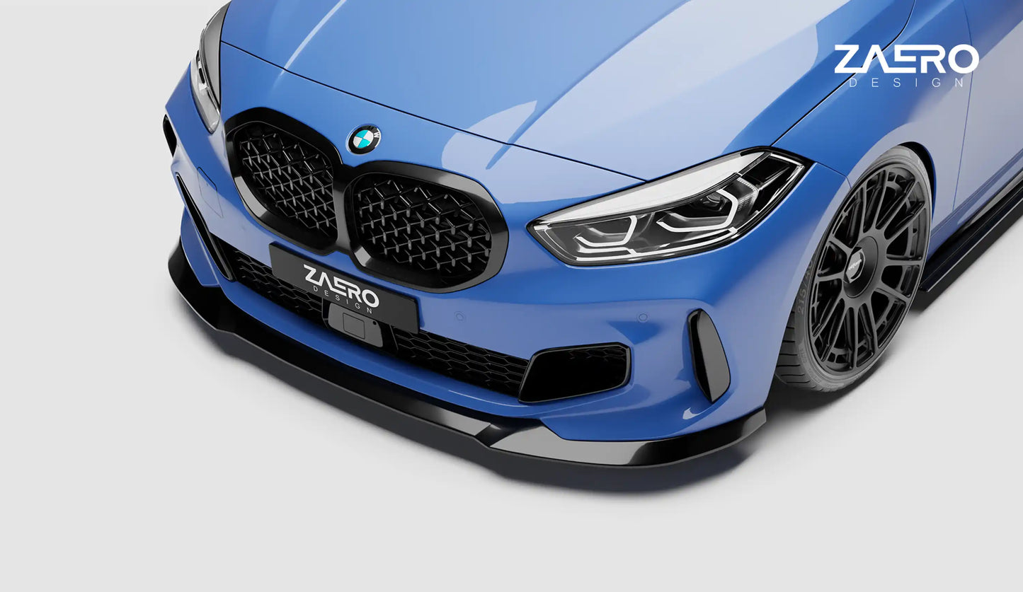 Zaero Design EVO-1 Frontsplitter für BMW 1er F40 – 116 | 118 | 120 | 128ti | M135i
