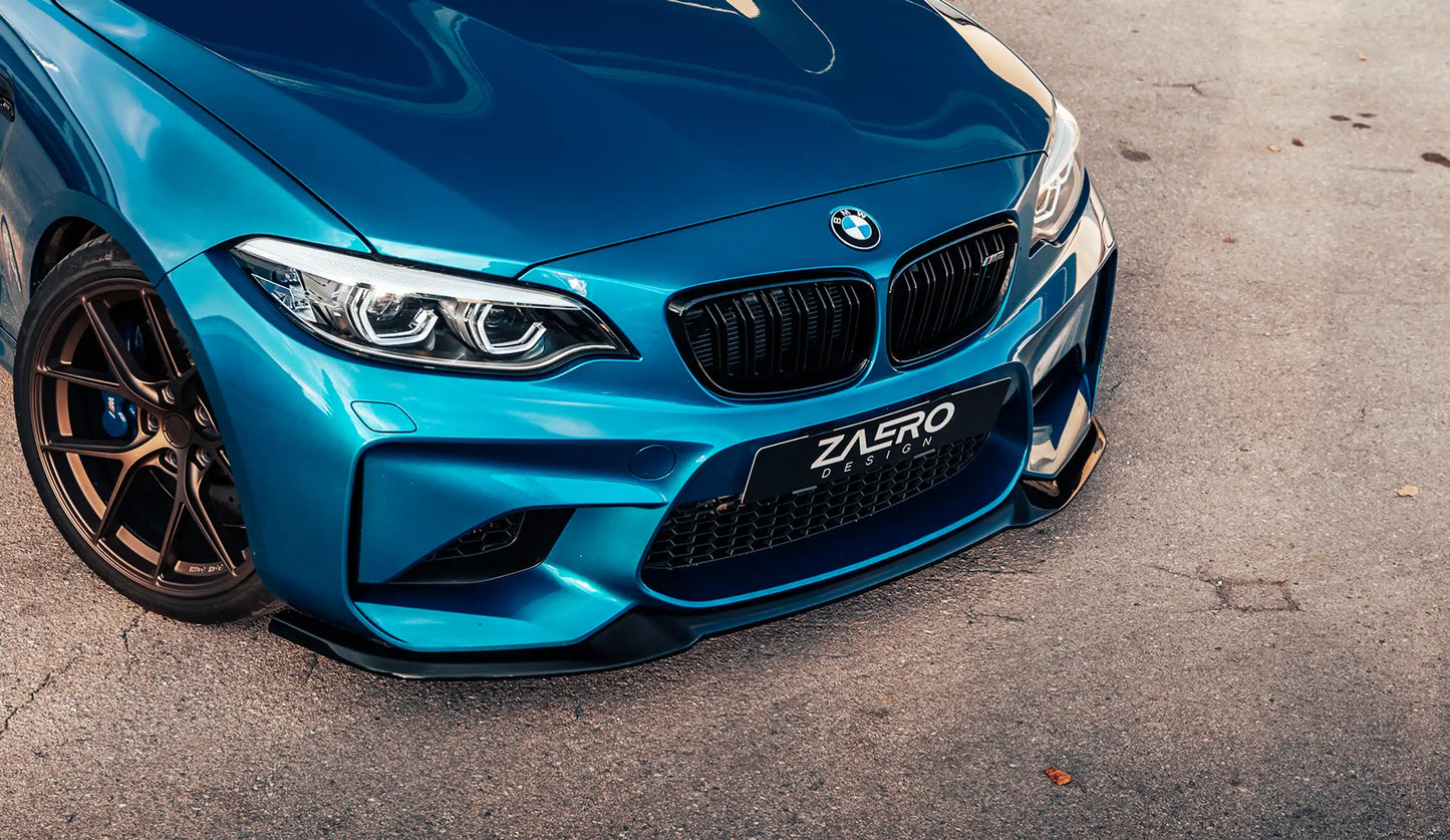 Zaero Design EVO-S Frontsplitter für BMW M2 F87 (OG-Modelle)