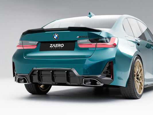 Zaero Design EVO-1 Diffusor für BMW 3er G20 | G21 (M340, Facelift)
