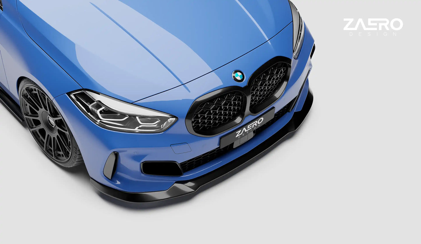 Zaero Design EVO-1 Frontsplitter für BMW 1er F40 – 116 | 118 | 120 | 128ti | M135i
