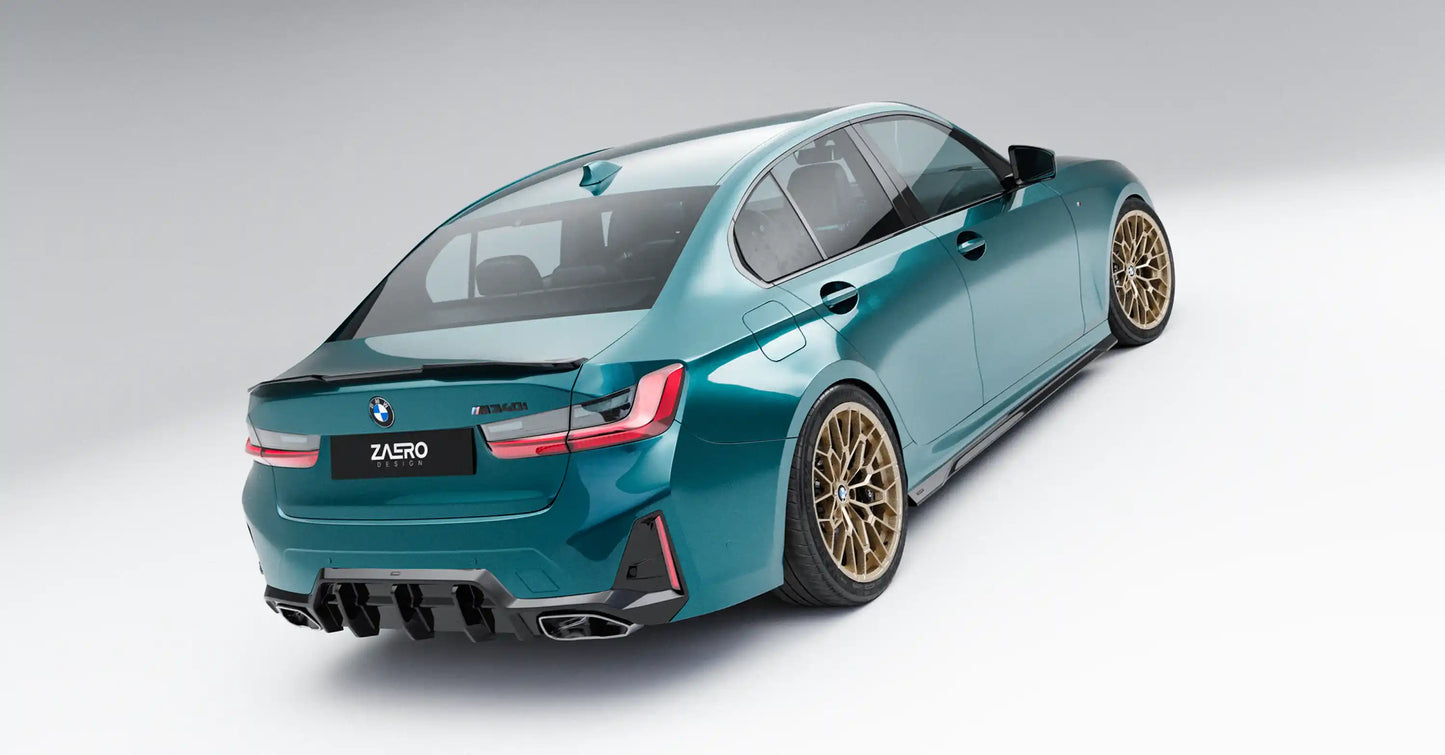 Zaero Design EVO-1 Diffusor für BMW 3er G20 | G21 (M340, Facelift)