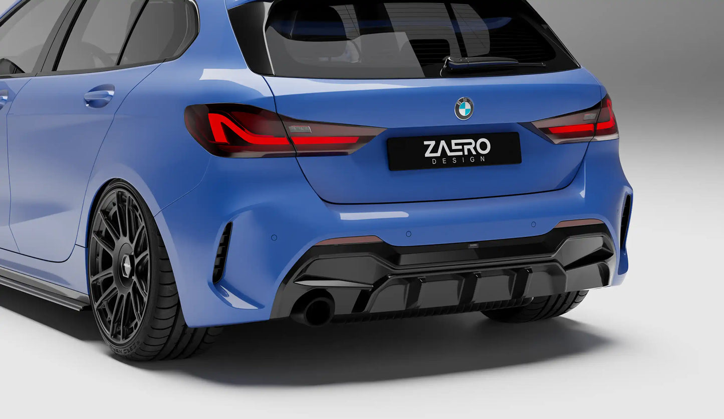 Zaero Design EVO-1 Diffusor für BMW 1er F40 - 116 | 118 (Einzelauspuff)