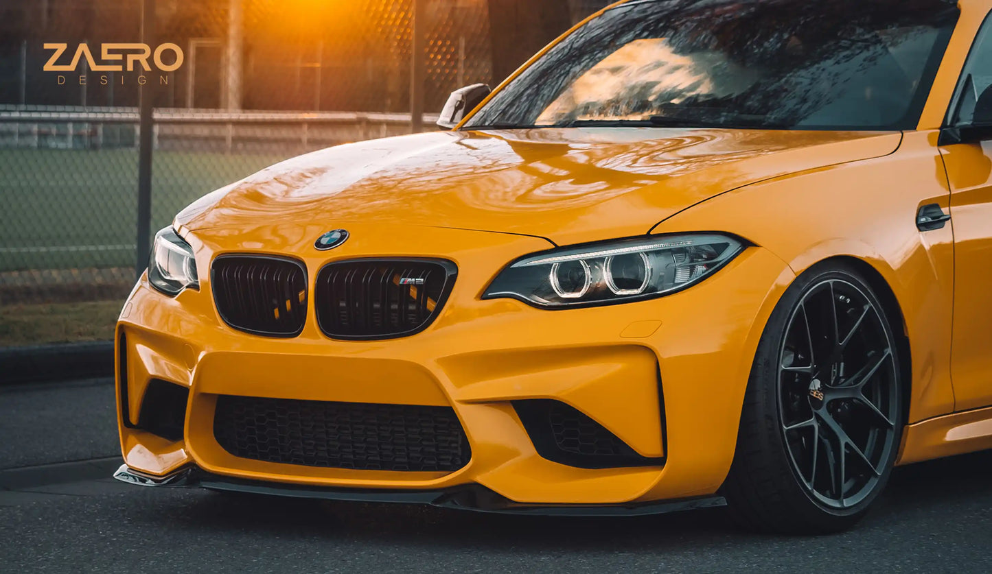 Zaero Design EVO-S Frontsplitter für BMW M2 F87 (OG-Modelle)