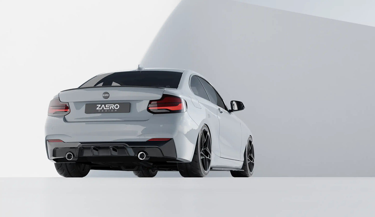 Zaero Design EVO-1 Diffusor für BMW 2er F22/F23 – M235i & M240i