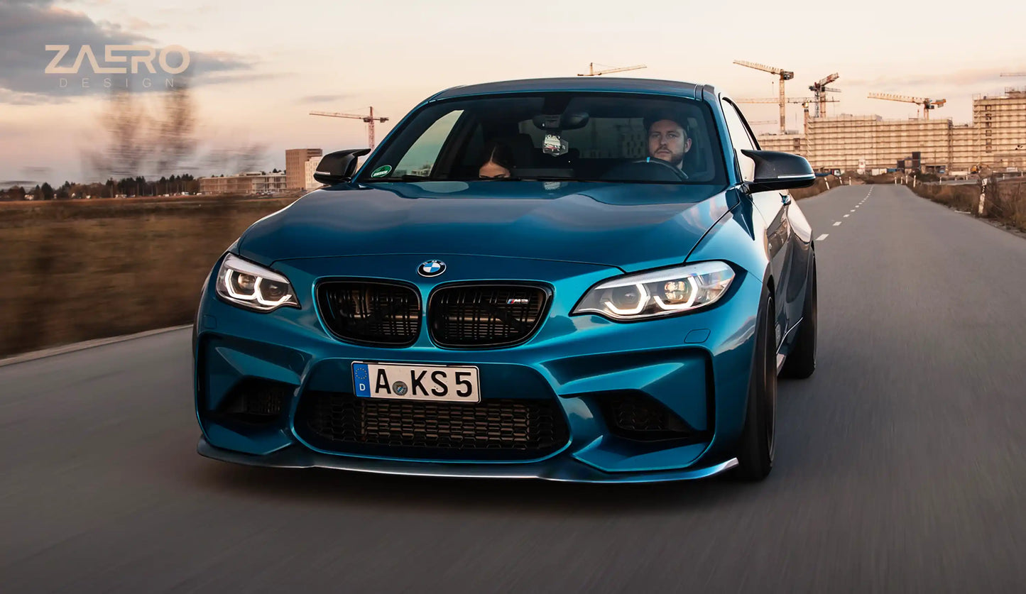 Zaero Design EVO-S Frontsplitter für BMW M2 F87 (OG-Modelle)