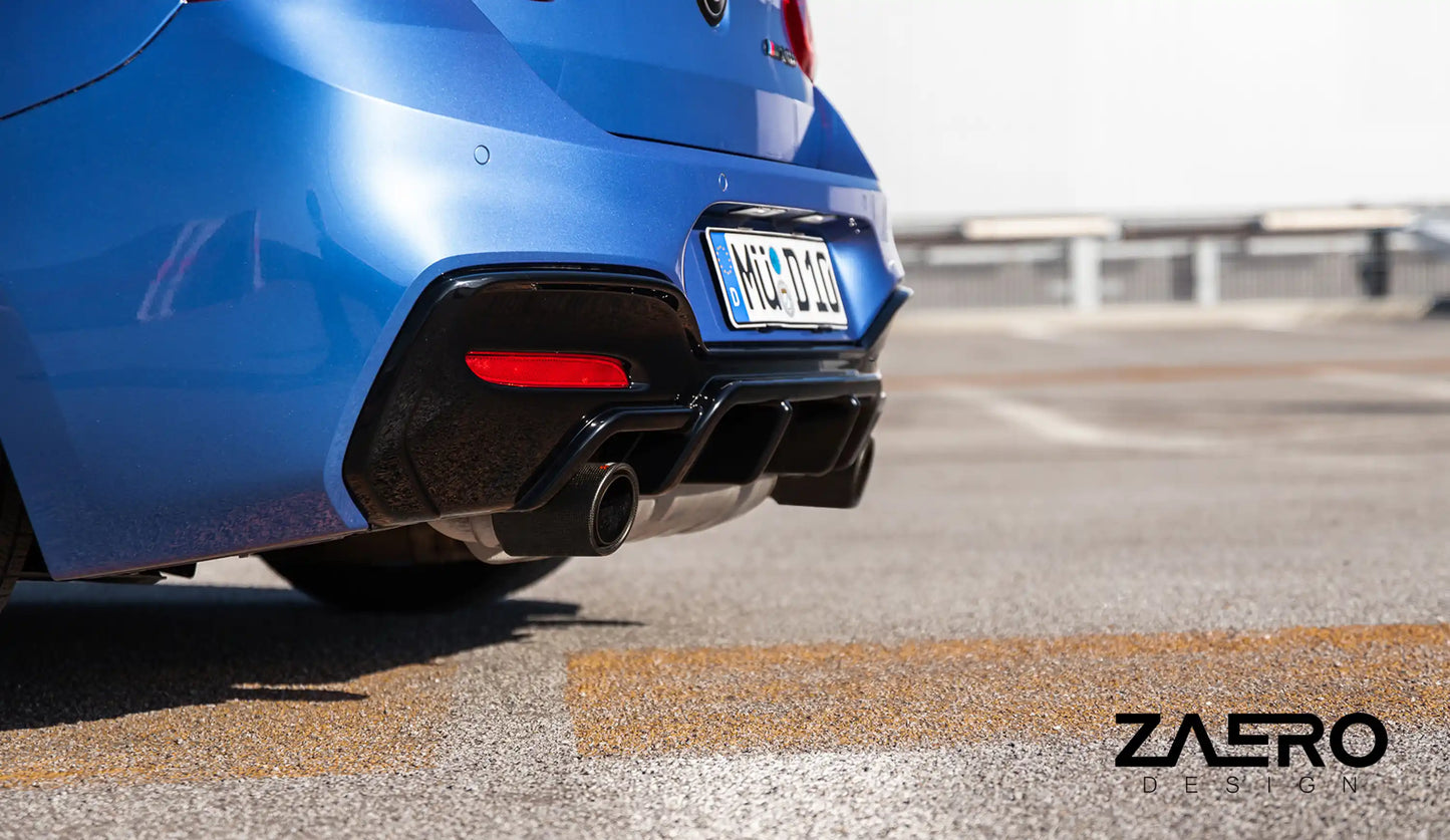 Zaero Design EVO-1 Diffusor für BMW 1er F20/F21 - M135 & M140 (M‑Paket | LCI)