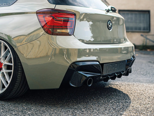 Zaero Design EVO-1 Diffusor für BMW 1er F20 | F21 - M135 (M‑Paket, Pre‑LCI)