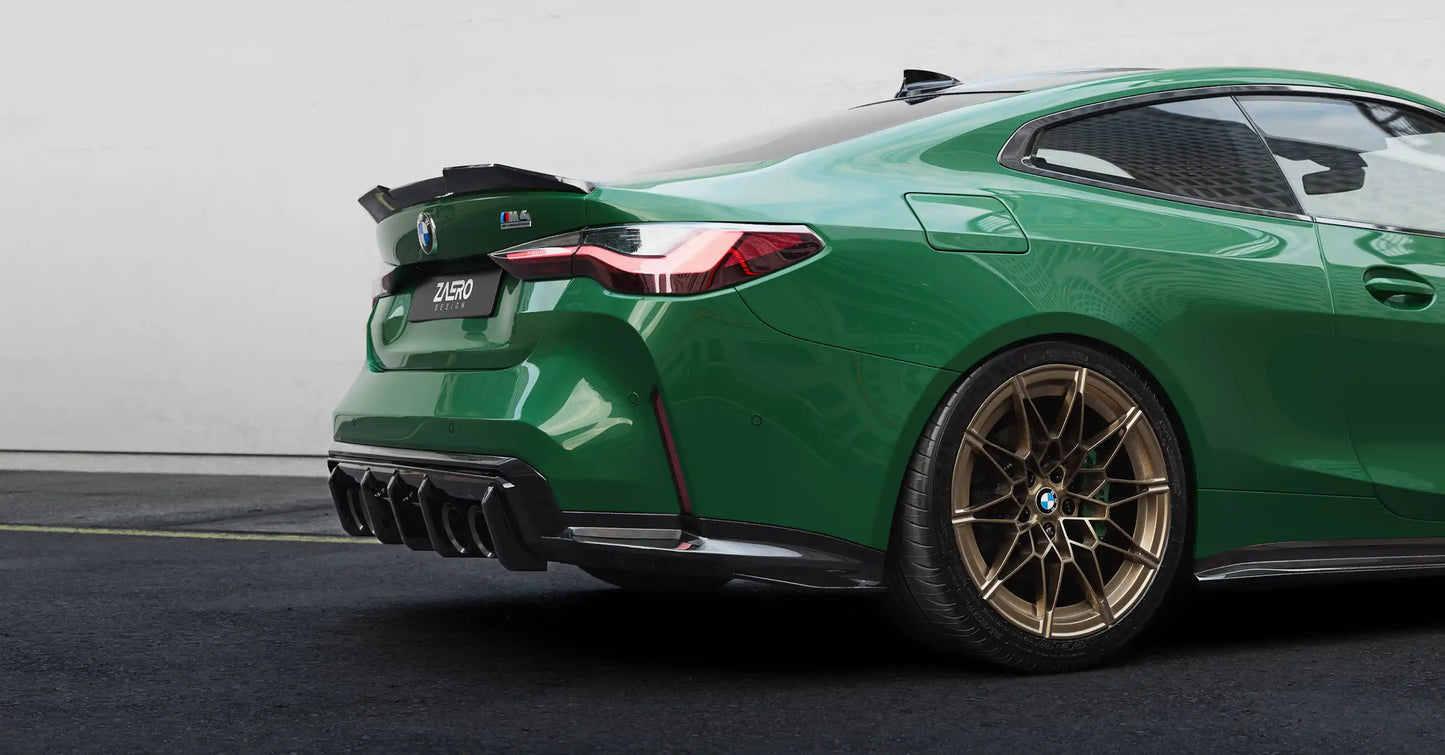 Zaero Design EVO-S Diffusor-Erweiterungen für BMW M4 G82/G83