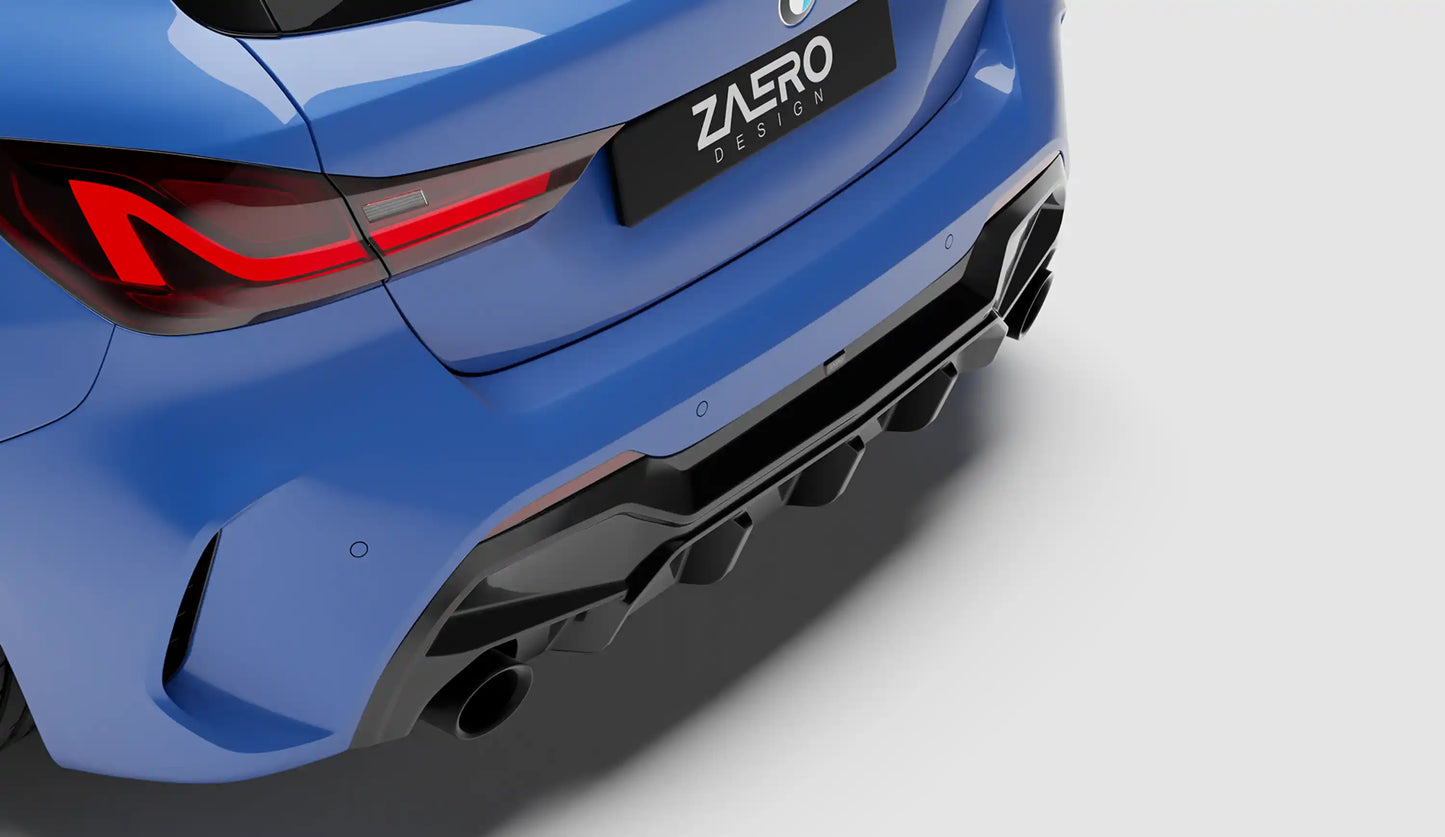 Zaero Design EVO-1 Diffusor für BMW 1er F40 - 118d | 120i/120d | 125 | 128ti | M135i