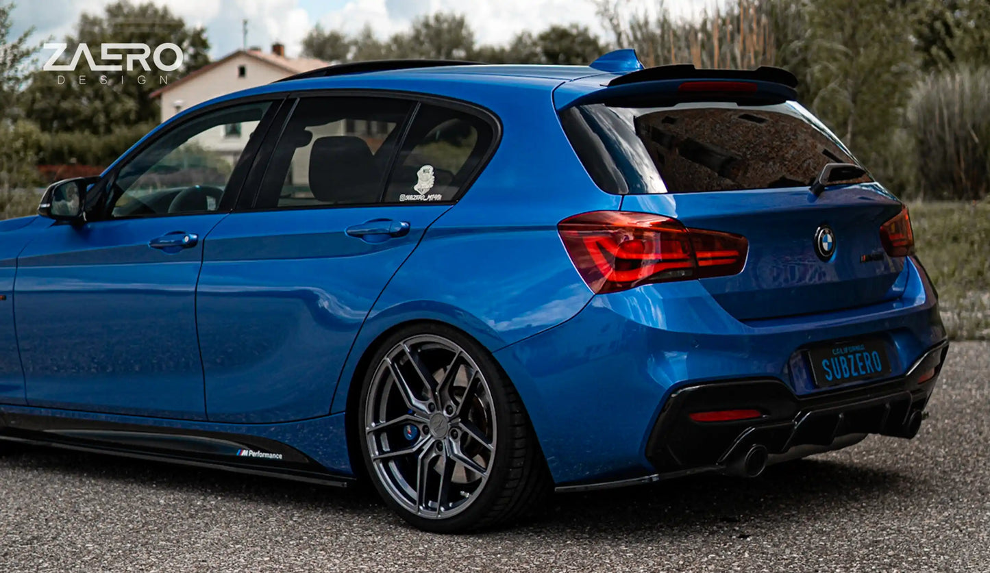 Zaero Design EVO-1 Diffusor-Splitter für BMW 1er F20/F21 - M135 & M140 (LCI Facelift)