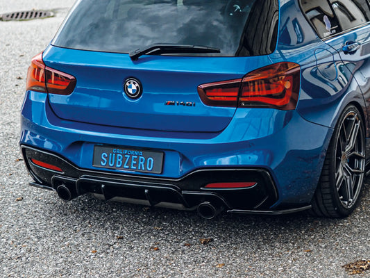 Zaero Design EVO-1 Diffusor-Splitter für BMW 1er F20/F21 - M135 & M140 (LCI Facelift)
