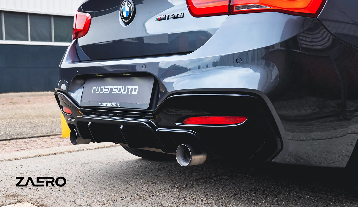 Zaero Design EVO-1 Diffusor für BMW 1er F20/F21 - M135 & M140 (M‑Paket | LCI)