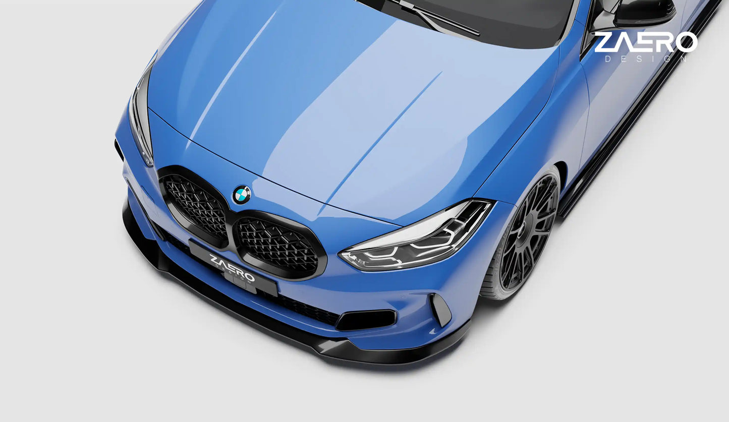 Zaero Design EVO-1 Frontsplitter für BMW 1er F40 – 116 | 118 | 120 | 128ti | M135i