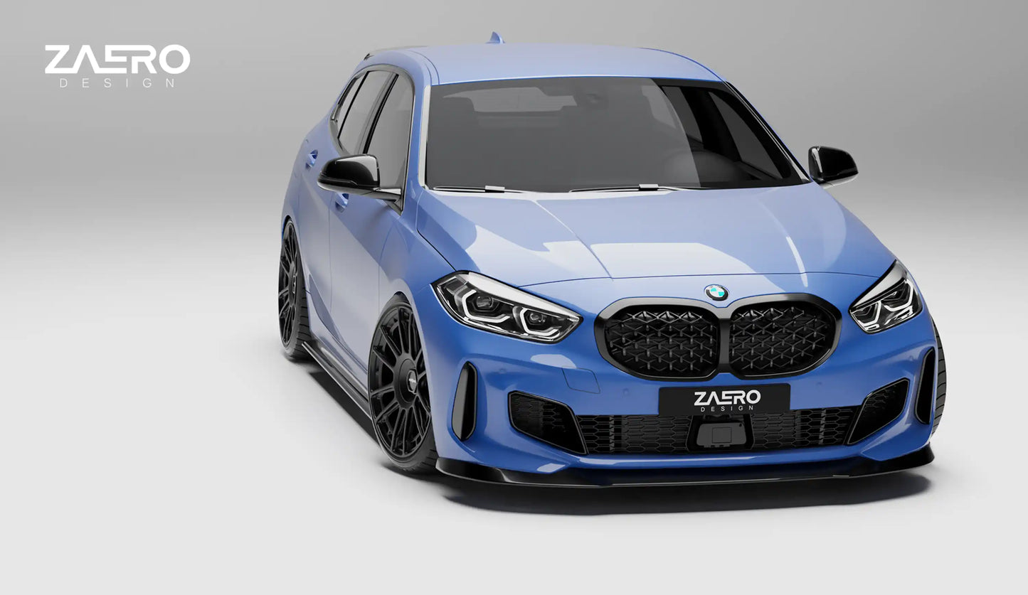 Zaero Design EVO-1 Frontsplitter für BMW 1er F40 – 116 | 118 | 120 | 128ti | M135i