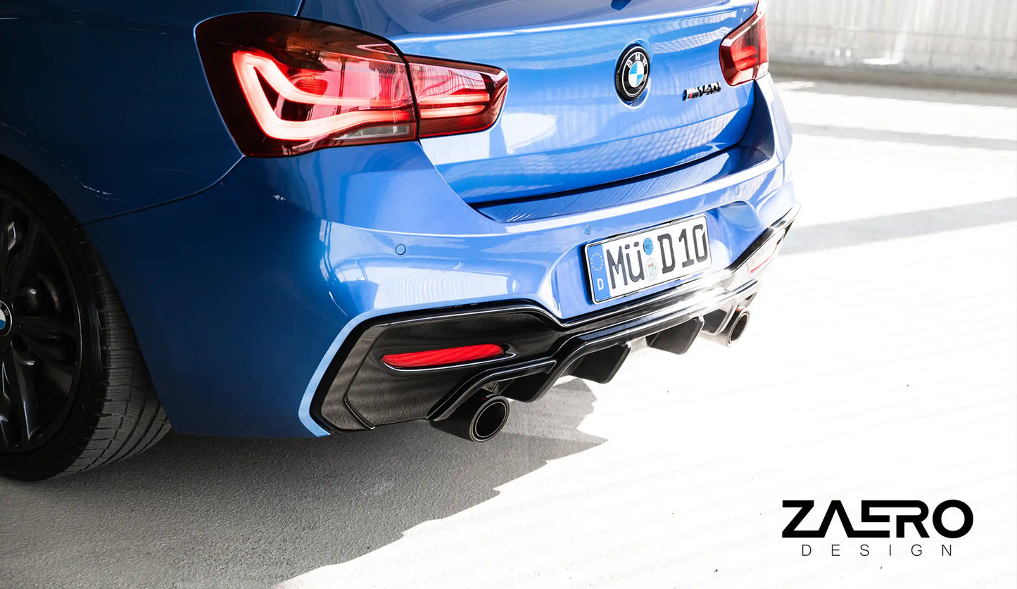 Zaero Design EVO-1 Diffusor für BMW 1er F20/F21 - M135 & M140 (M‑Paket | LCI)