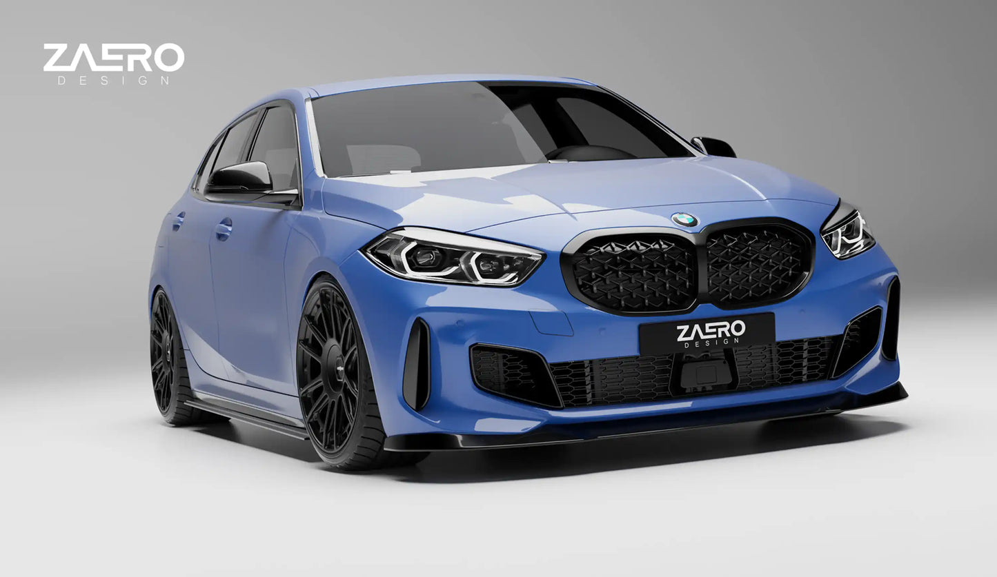 Zaero Design EVO-1 Frontsplitter für BMW 1er F40 – 116 | 118 | 120 | 128ti | M135i