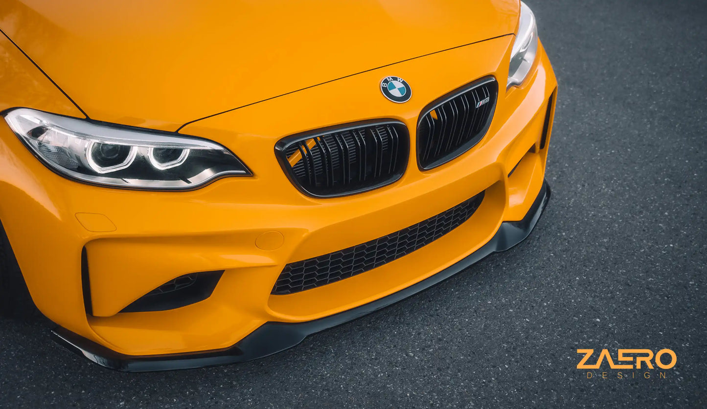 Zaero Design EVO-S Frontsplitter für BMW M2 F87 (OG-Modelle)