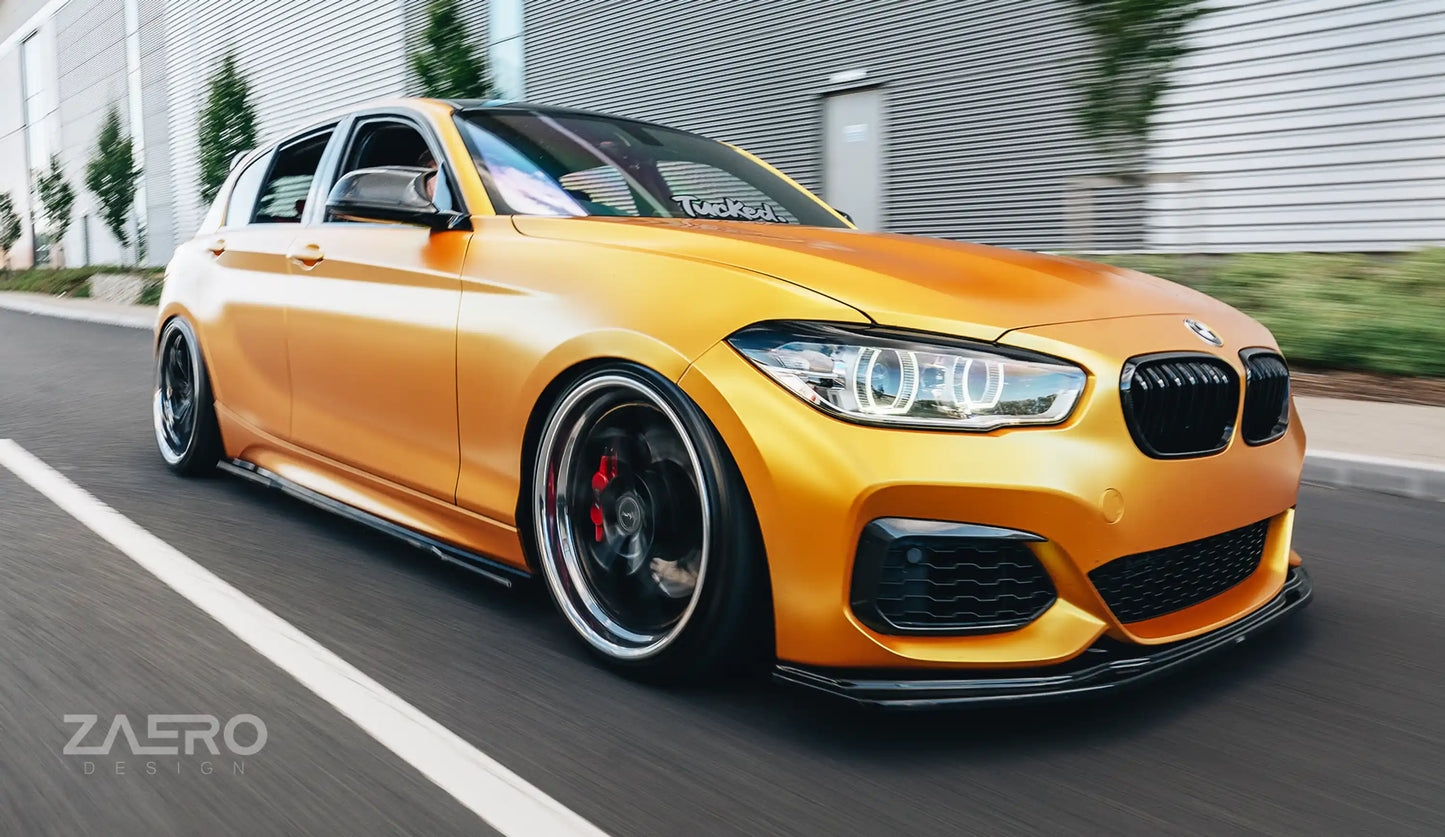 Zaero Design EVO-1 Seitenschweller-Erweiterungen für BMW 1er F20 | F21 (M‑Paket)