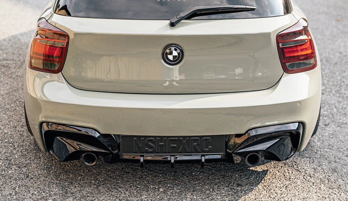 Zaero Design EVO-1 Diffusor für BMW 1er F20 | F21 - M135 (M‑Paket, Pre‑LCI)